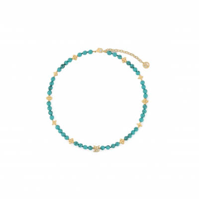 LOUIS VUITTON LV STONES NECKLACE TURQUOISE